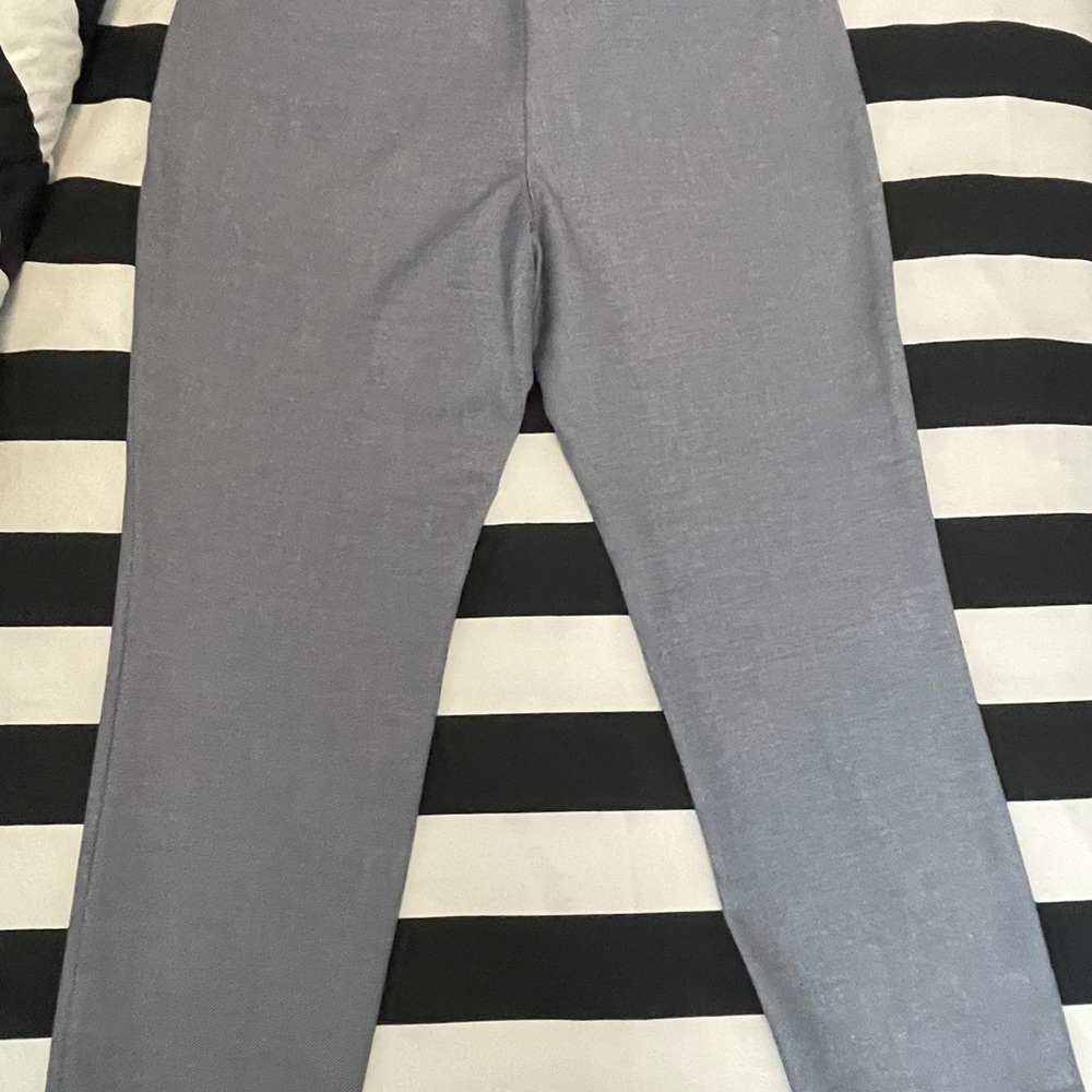 Ann Taylor Women's Blue Gray Stretch Casual Pants NWT